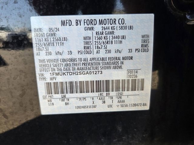 Used 2025 Ford Explorer Active RWD image 21