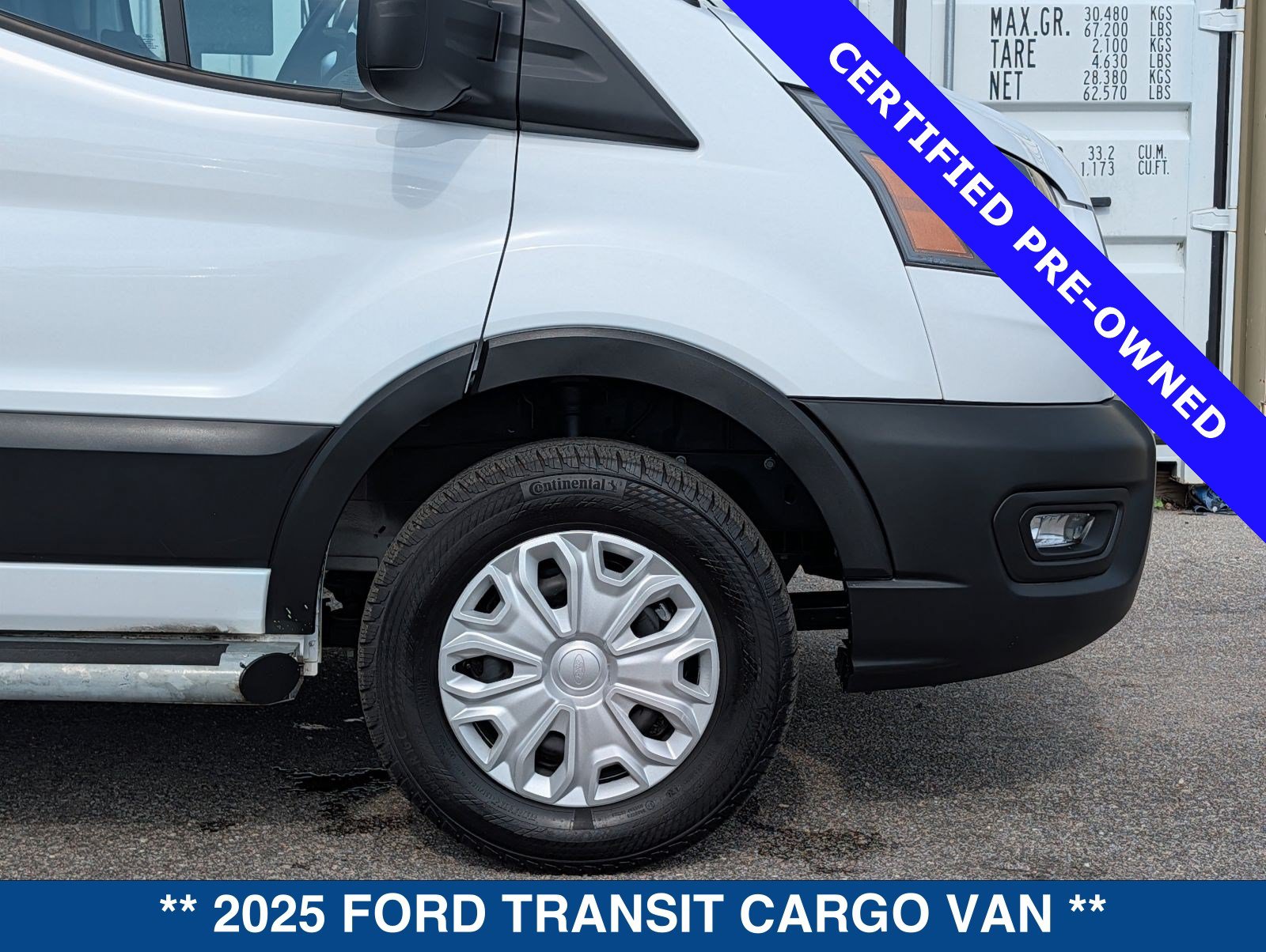 Certified 2025 Ford Transit 250 Low Roof w/ Exterior Upgrade Package RWD image 11
