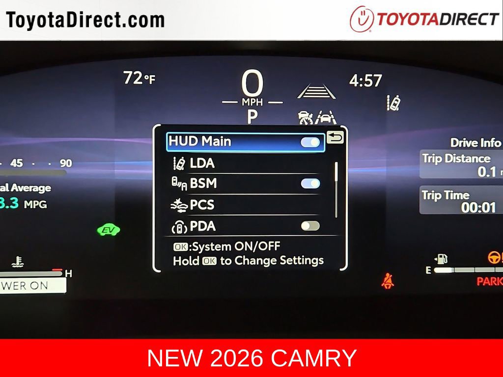 New 2026 Toyota Camry XSE FWD image 13