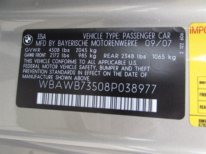 Used 2008 BMW 335i Coupe RWD image 22