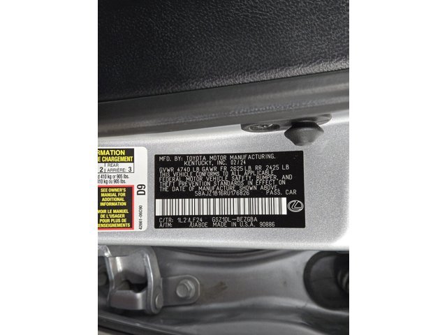 Certified 2024 Lexus ES 350 F Sport w/ Accessory Package (Z1) FWD image 31