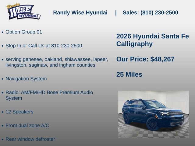 New 2026 Hyundai Santa Fe Calligraphy image 5