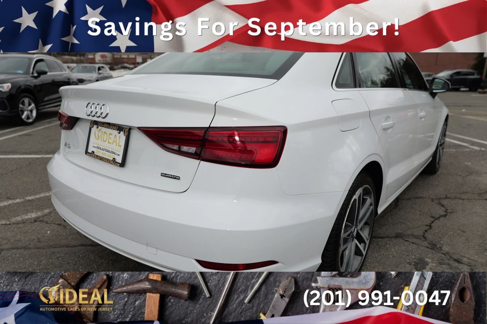 Used 2019 Audi A3 2.0T Premium w/ Convenience Package AWD/4WD image 8