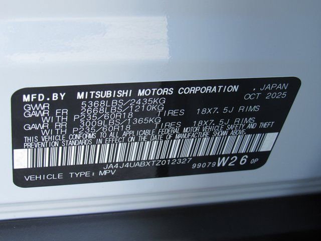 New 2026 Mitsubishi Outlander ES image 14