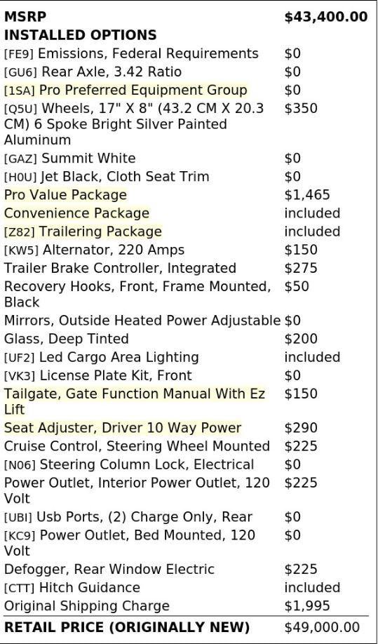 Used 2024 GMC Sierra 1500 Pro w/ Pro Value Package RWD image 4
