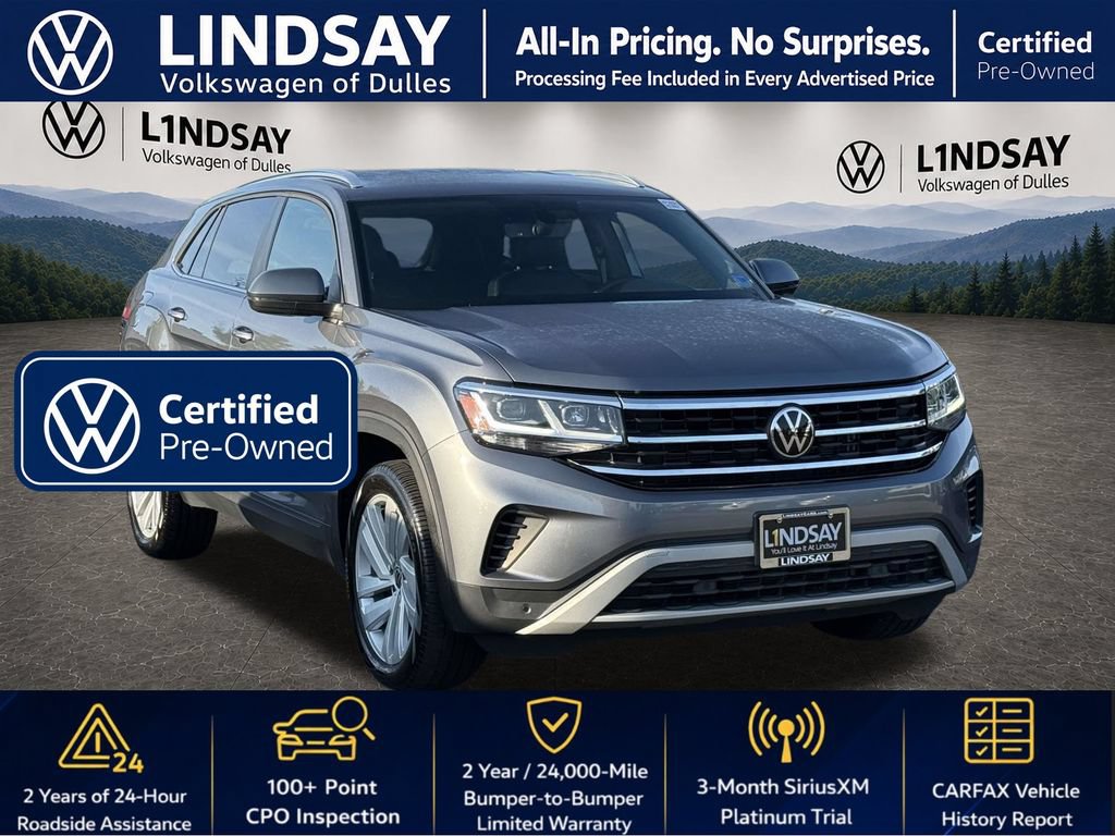 Certified 2023 Volkswagen Atlas Cross Sport SE FWD image 1