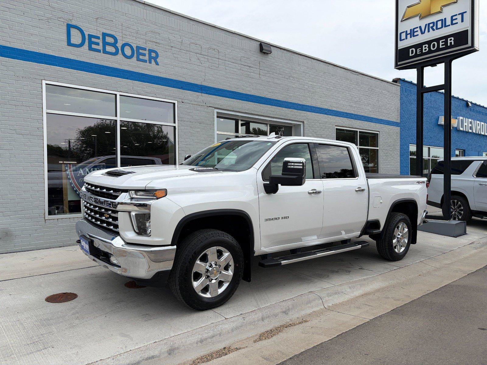 Used 2021 Chevrolet Silverado 3500 LTZ w/ LTZ Premium Package AWD/4WD image 1