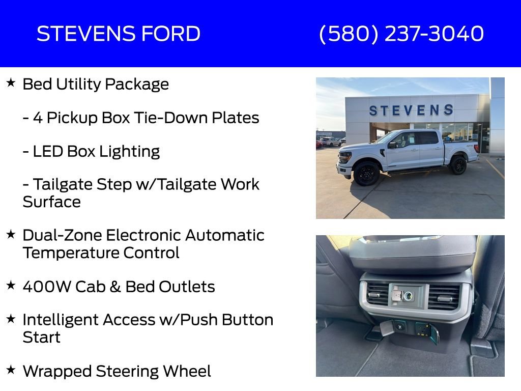 New 2025 Ford F150 XLT w/ Equipment Group 302A MID image 30