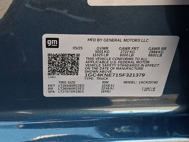 Certified 2025 Chevrolet Silverado 2500 LT w/ Safety Package image 29