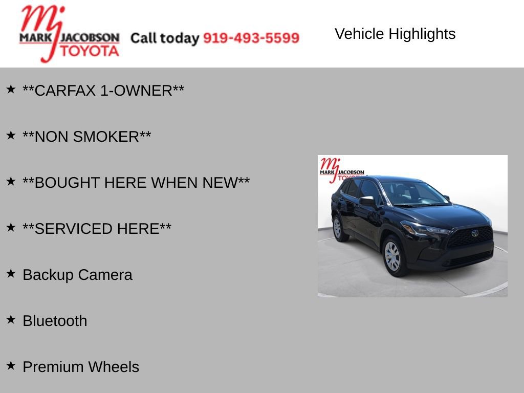 Used 2023 Toyota Corolla Cross L FWD image 6