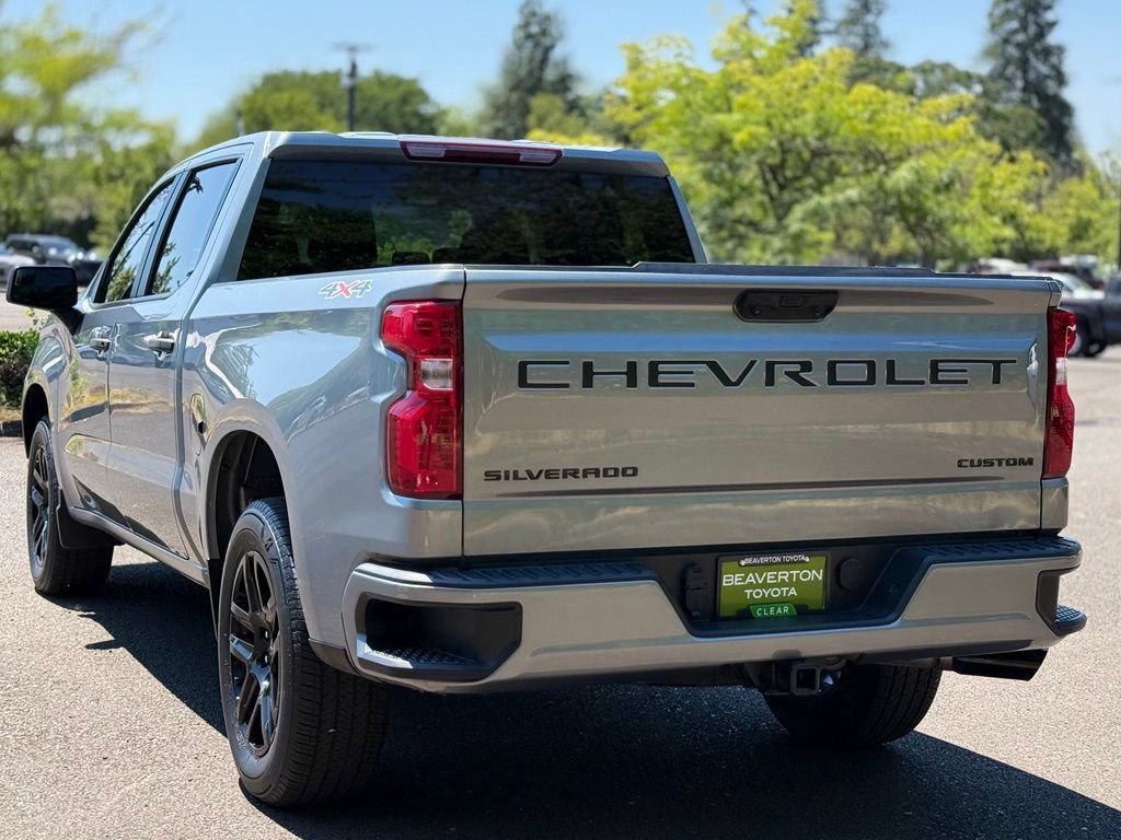 Used 2024 Chevrolet Silverado 1500 Custom w/ LPO, Dark Essentials Package AWD/4WD image 3
