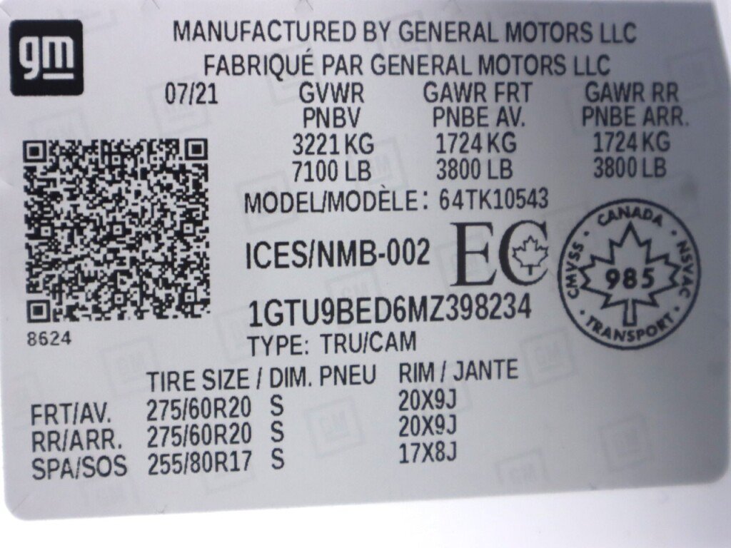 Used 2021 GMC Sierra 1500 SLE AWD/4WD image 48