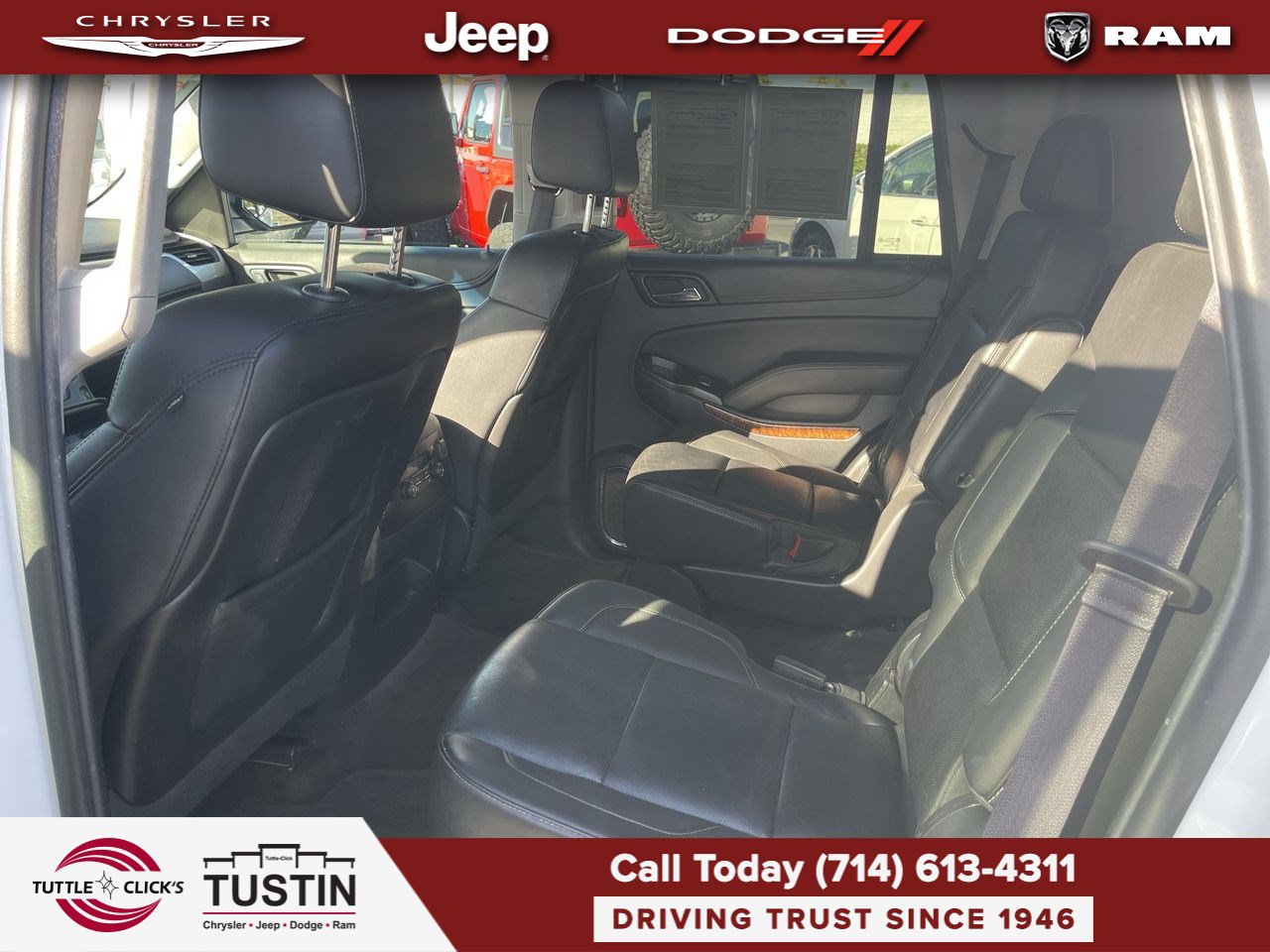 Used 2015 Chevrolet Tahoe LTZ w/ Max Trailering Package RWD image 19