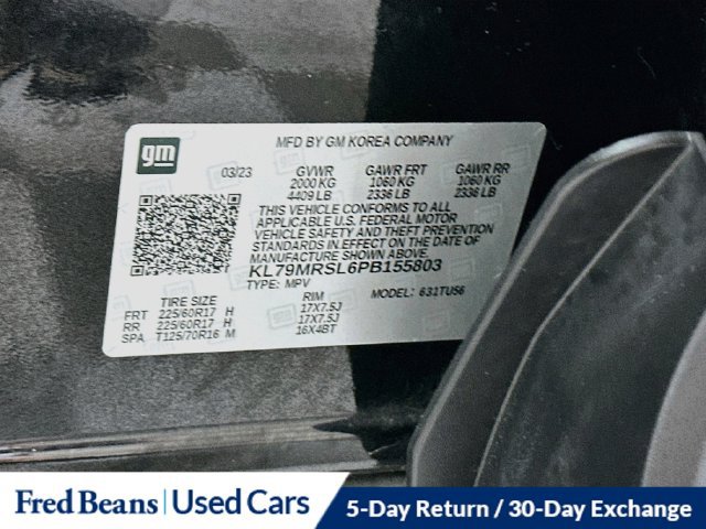 Used 2023 Chevrolet TrailBlazer LT w/ Convenience Package AWD/4WD image 37