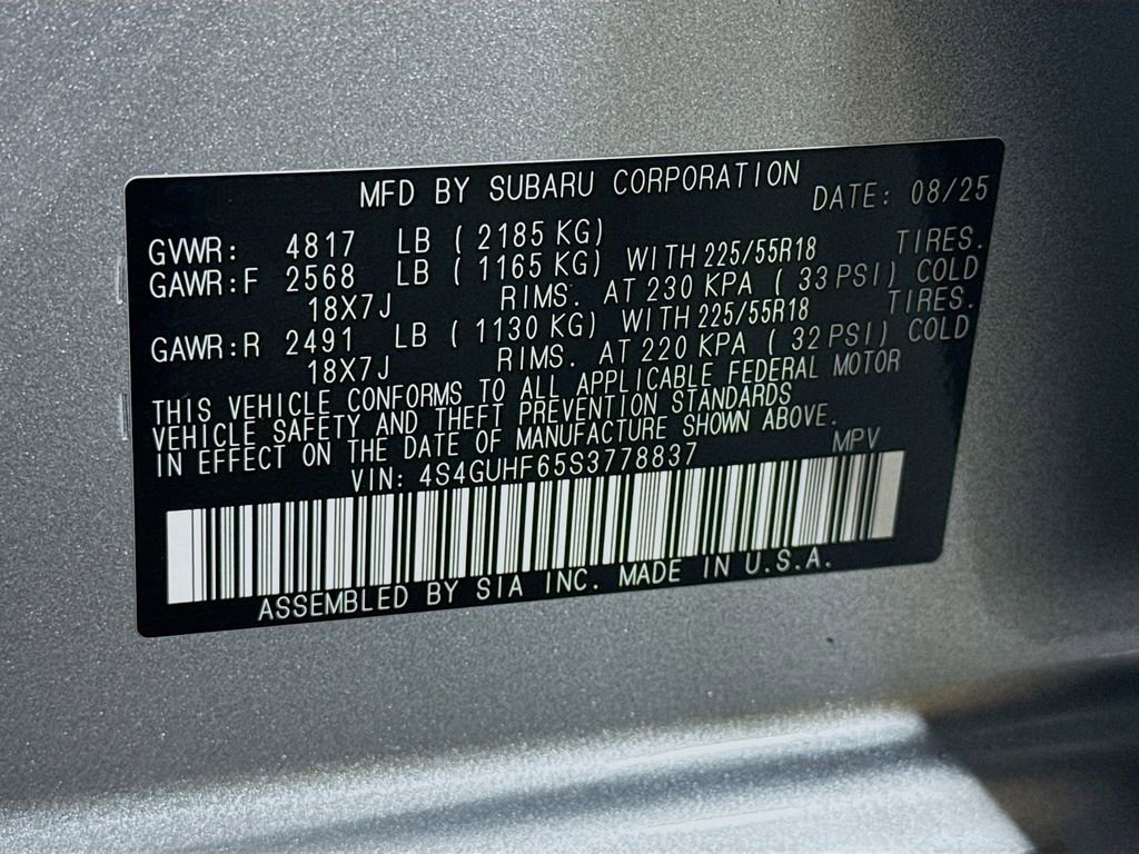 Certified 2025 Subaru Crosstrek 2.5i Sport image 39