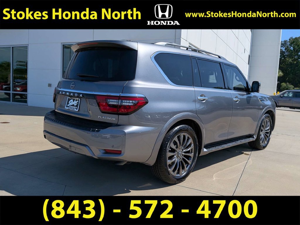 Used 2022 Nissan Armada Platinum w/ Captain's Chairs Package RWD image 4