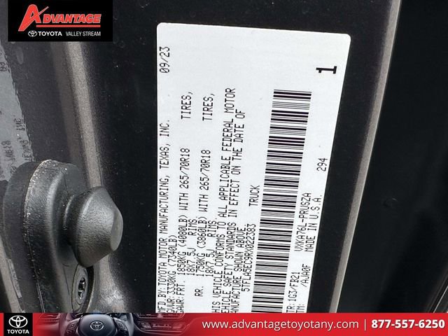 Used 2024 Toyota Tundra SR5 w/ TRD Off-Road Package AWD/4WD image 22