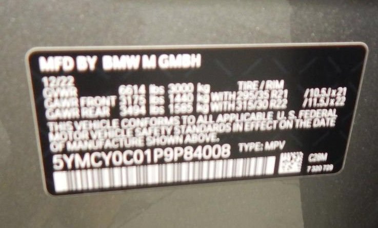 Used 2023 BMW X6 M AWD/4WD image 15