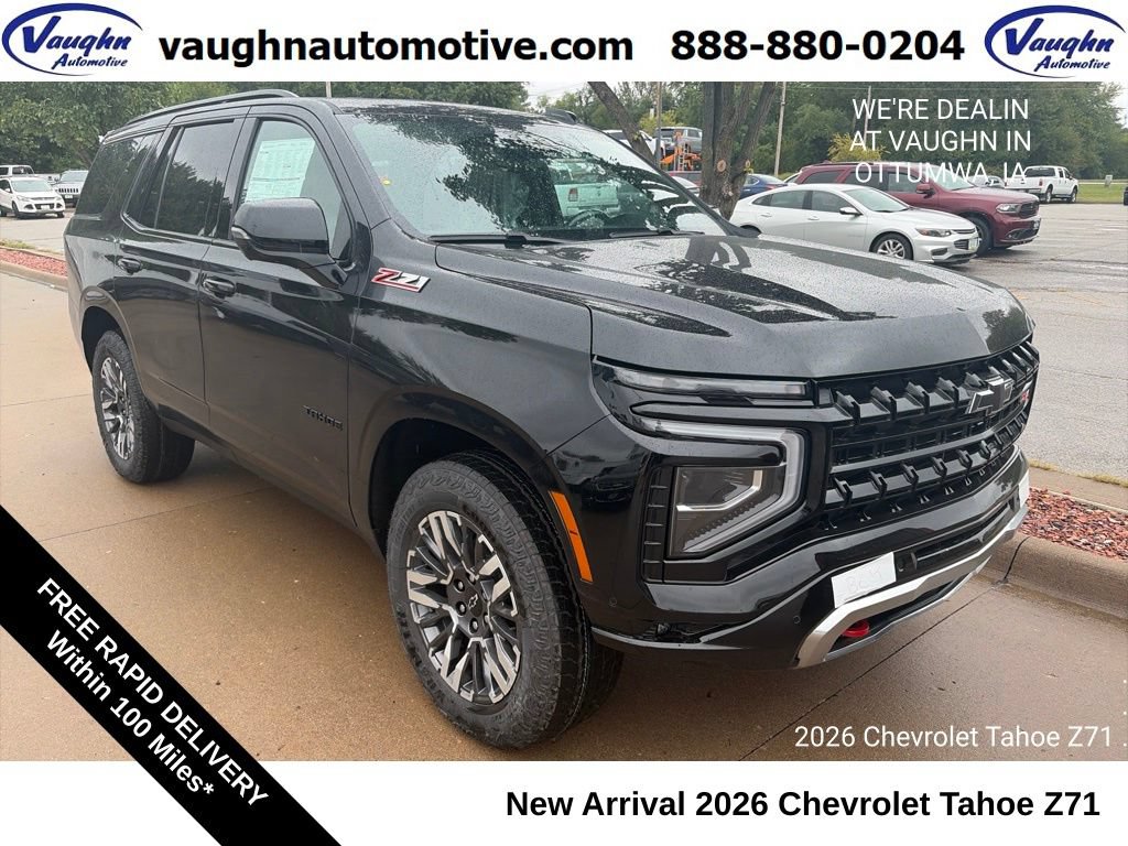 New 2026 Chevrolet Tahoe Z71 w/ Z71 Off-Road Package AWD/4WD 360° Tour