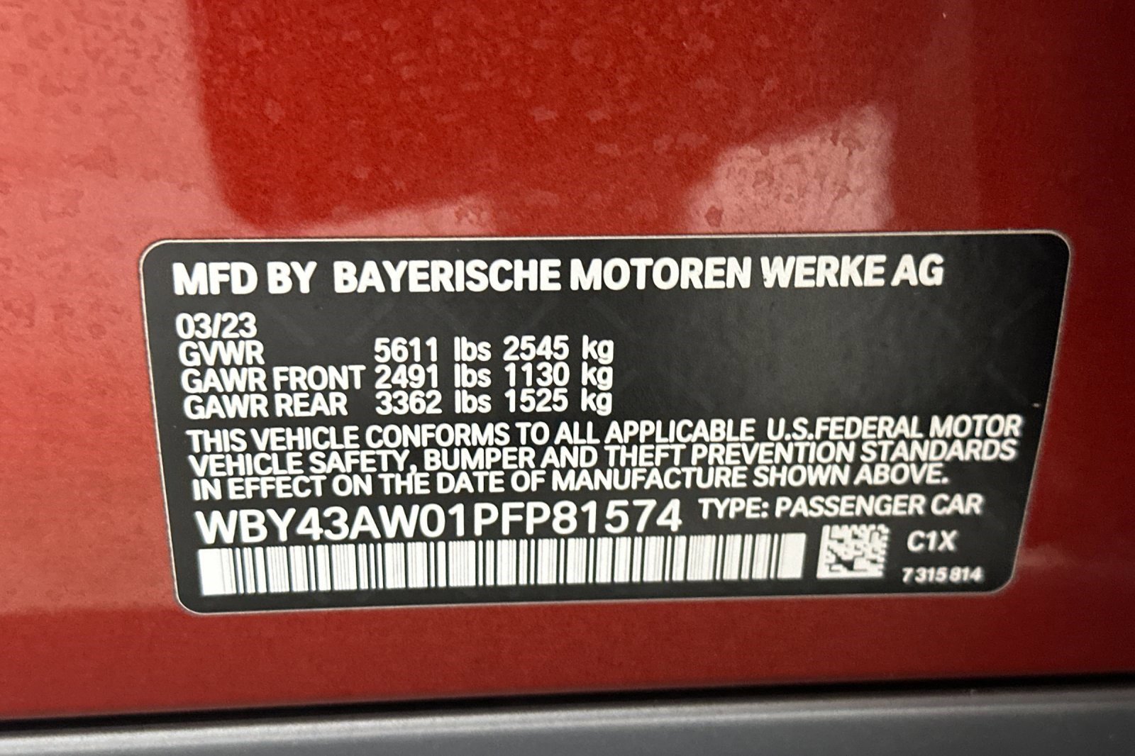 Certified 2023 BMW i4 eDrive35 w/ Premium Package image 20