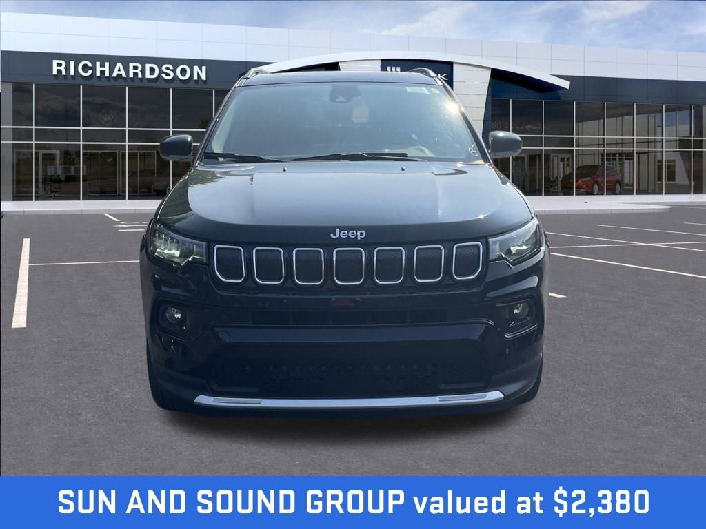 Used 2022 Jeep Compass Limited w/ Sun and Sound Group image 2
