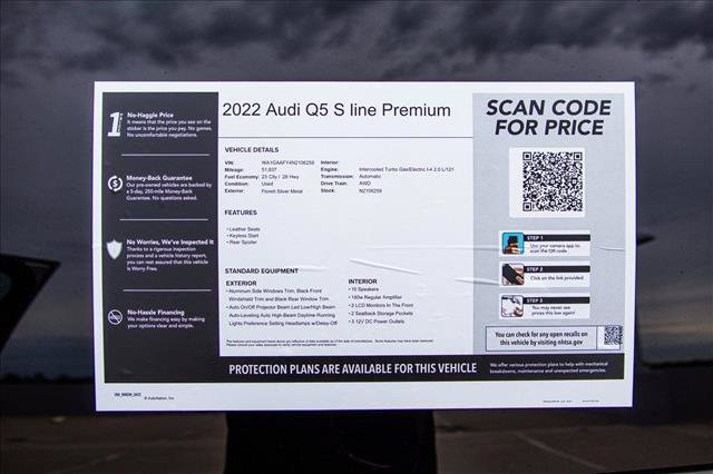 Used 2022 Audi Q5 2.0T Premium w/ Convenience Package AWD/4WD image 28