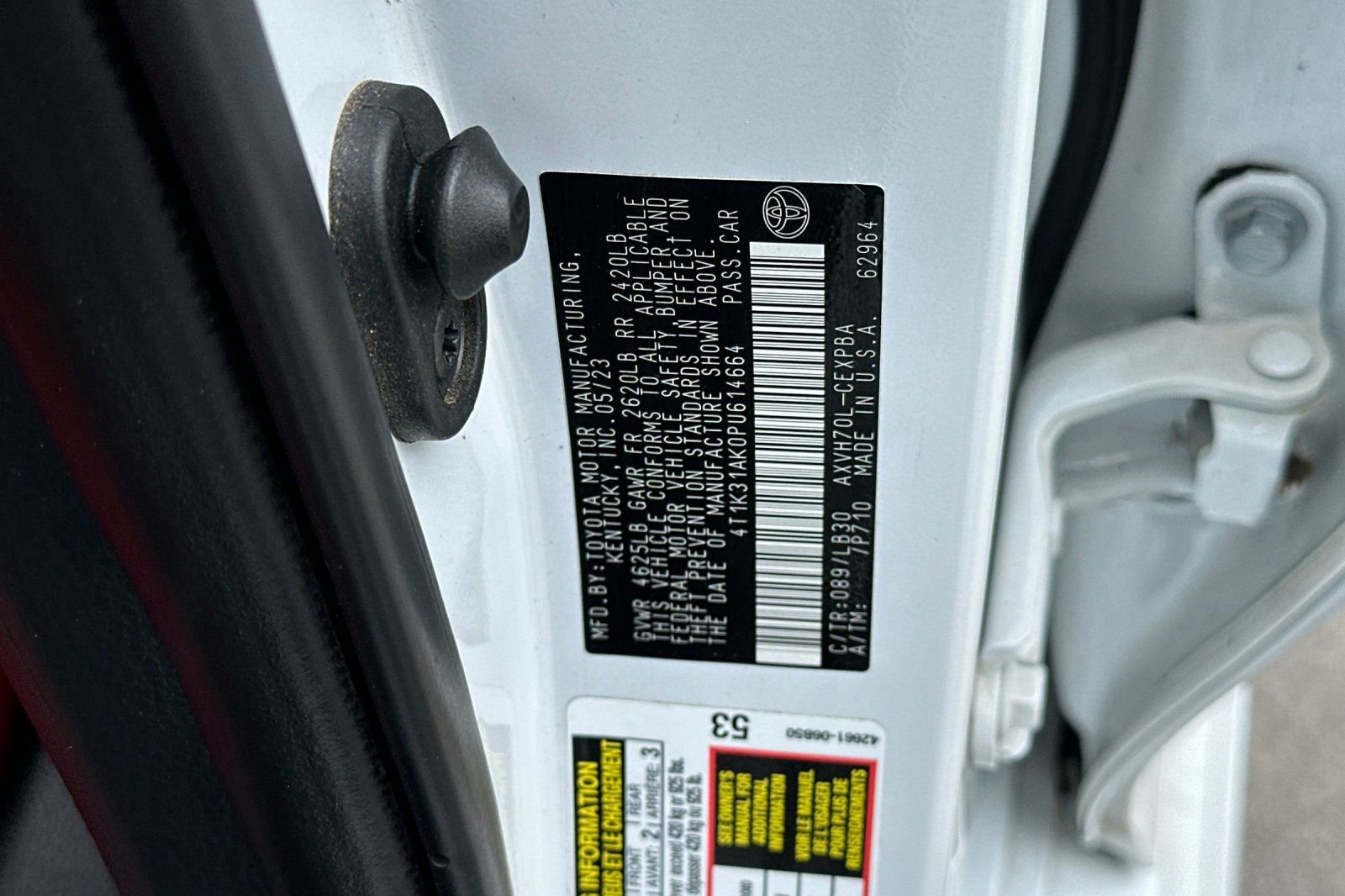 Used 2023 Toyota Camry XSE w/ Navigation Package FWD image 28