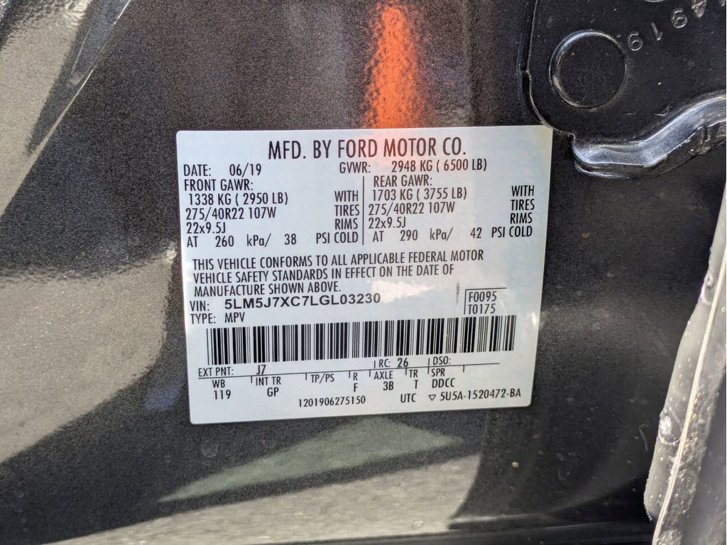 Used 2020 Lincoln Aviator Reserve w/ Equipment Group 202A image 29