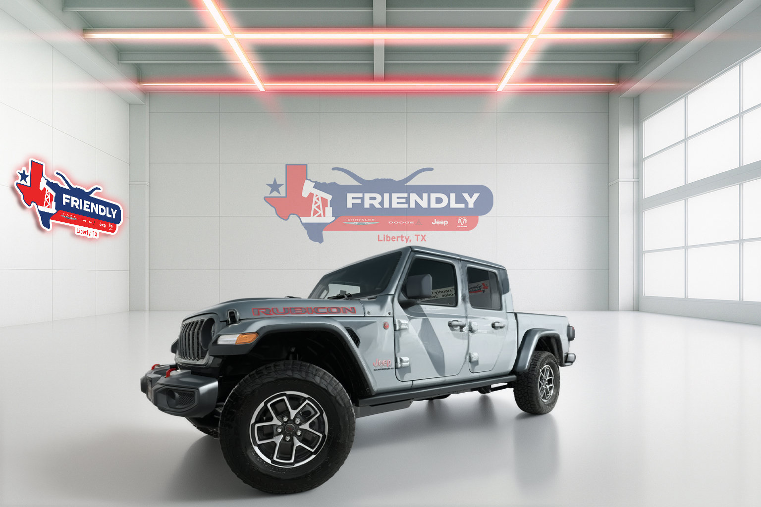 New 2026 Jeep Gladiator Rubicon w/ Steel Power Dome Hood Package AWD/4WD image 1