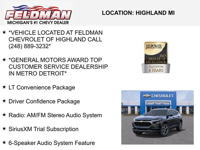 New 2026 Chevrolet Trax LT w/ Driver Confidence Package image 3