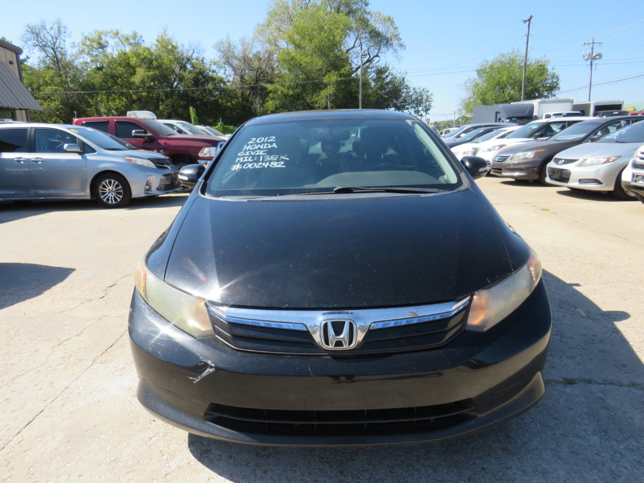 Used 2012 Honda Civic CVT AT-PZEV with Leather image 3