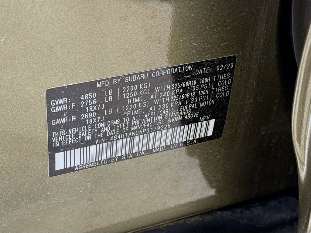 Used 2023 Subaru Outback Limited AWD/4WD image 37