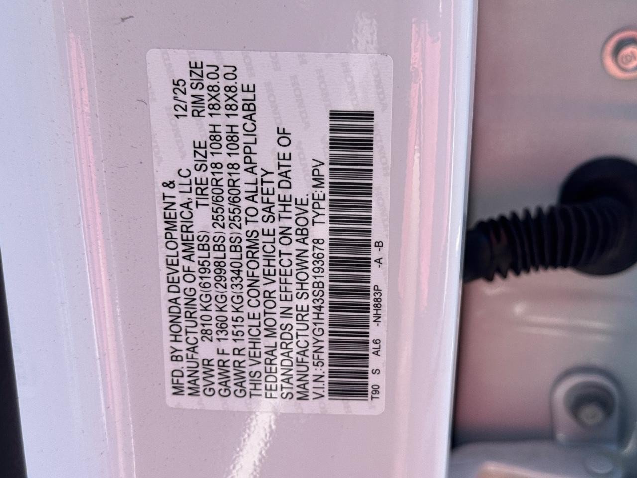 Certified 2025 Honda Pilot EX-L image 28
