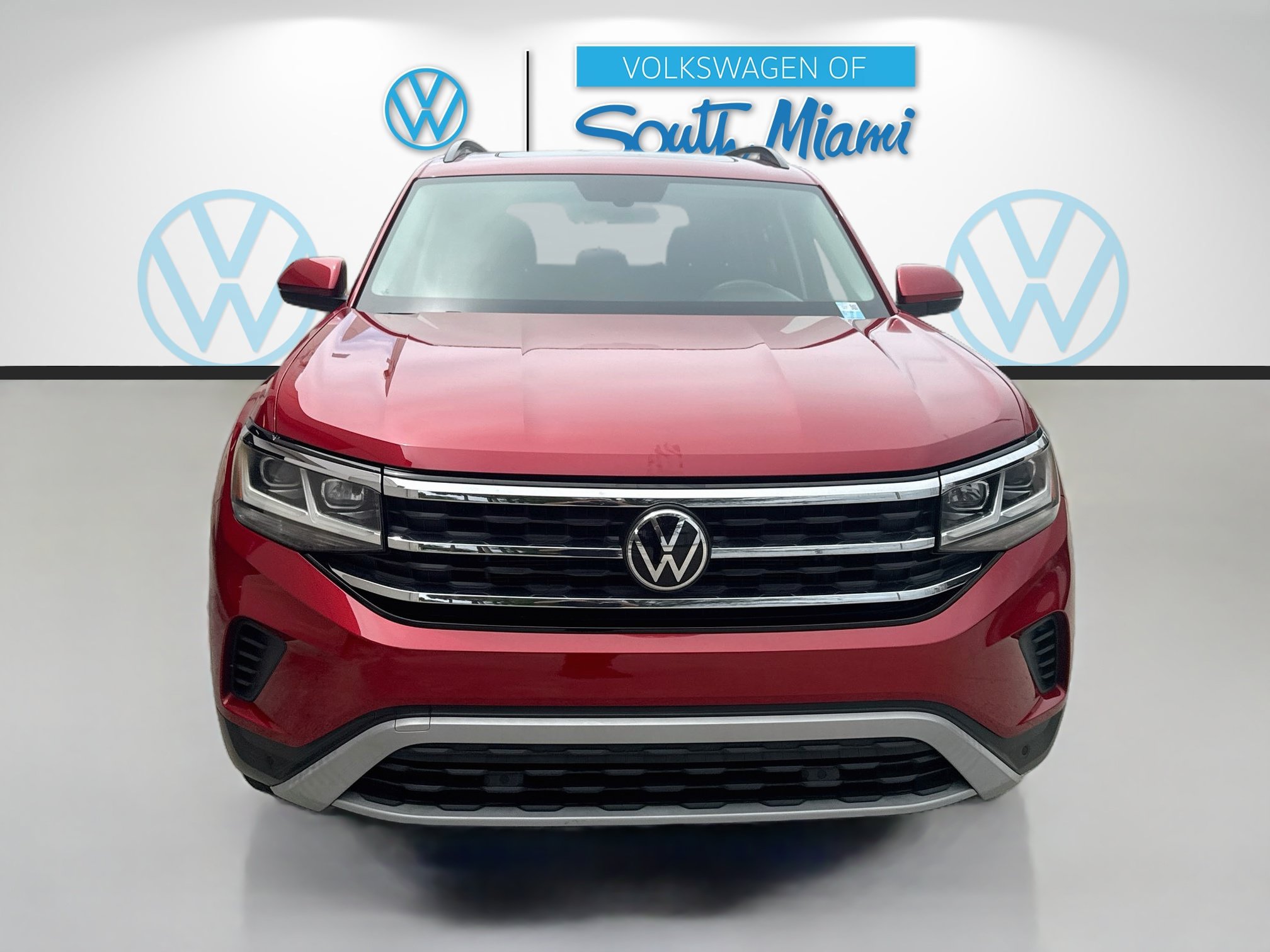 Used 2021 Volkswagen Atlas SE w/ Panoramic Sunroof Package FWD image 2