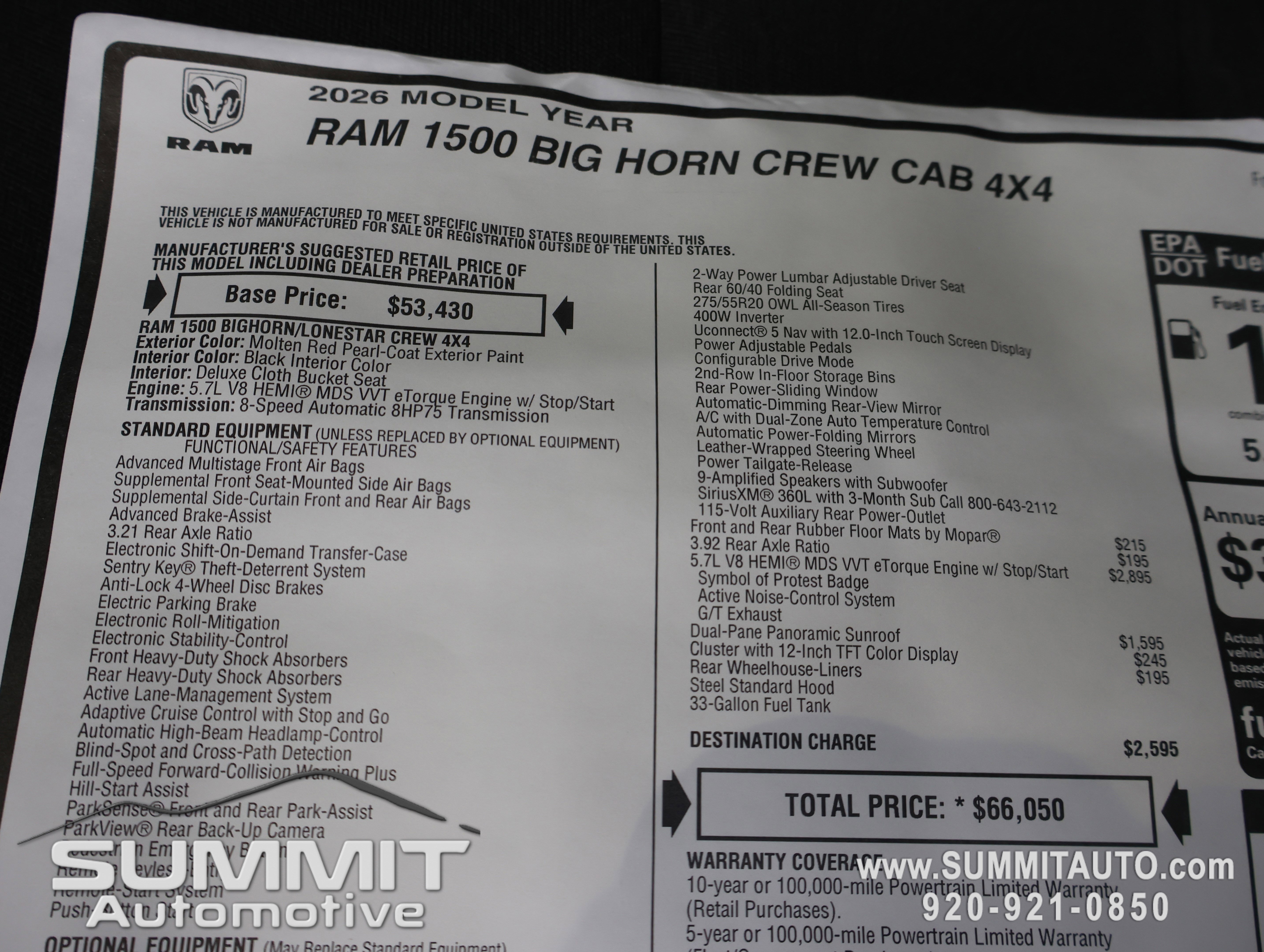 New 2026 RAM 1500 Big Horn image 34