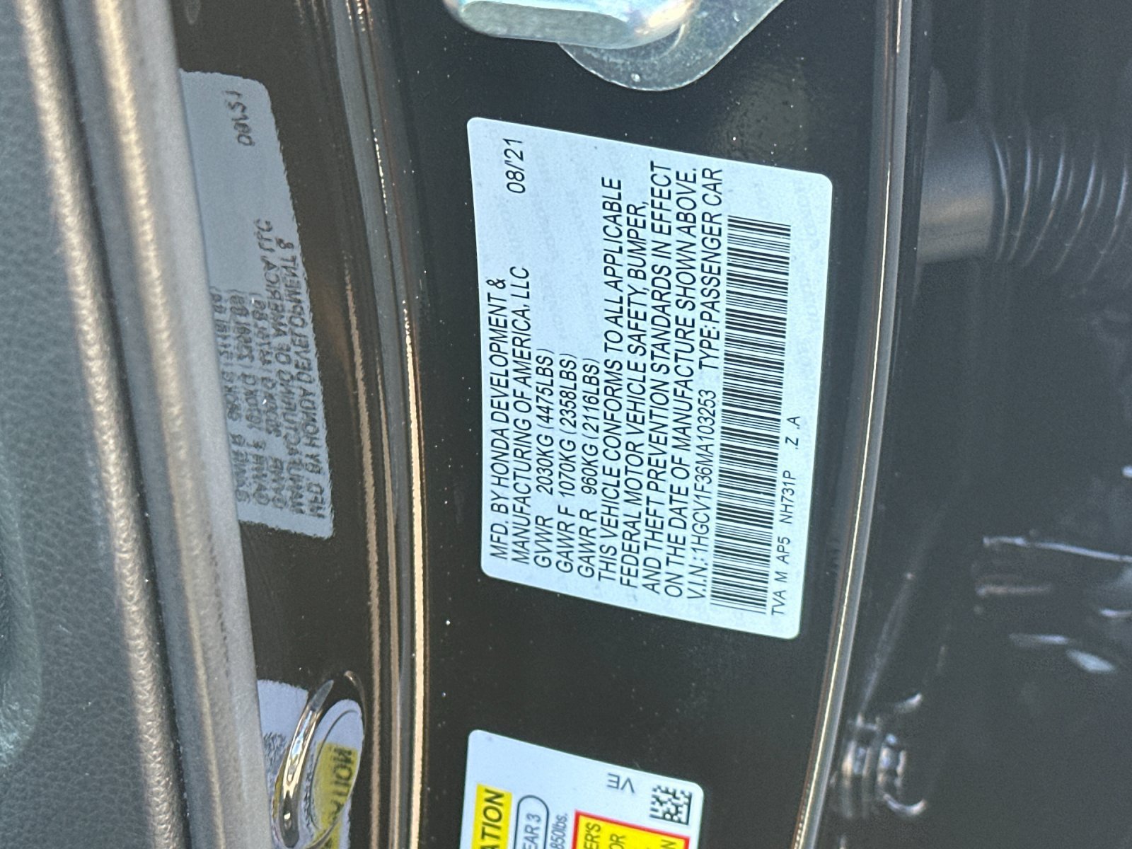 Used 2021 Honda Accord Sport image 25