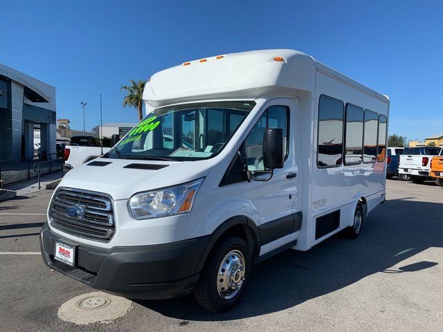 Used 2018 Ford Transit 350 138 DRW w/ Shuttle Bus Prep Package image 2