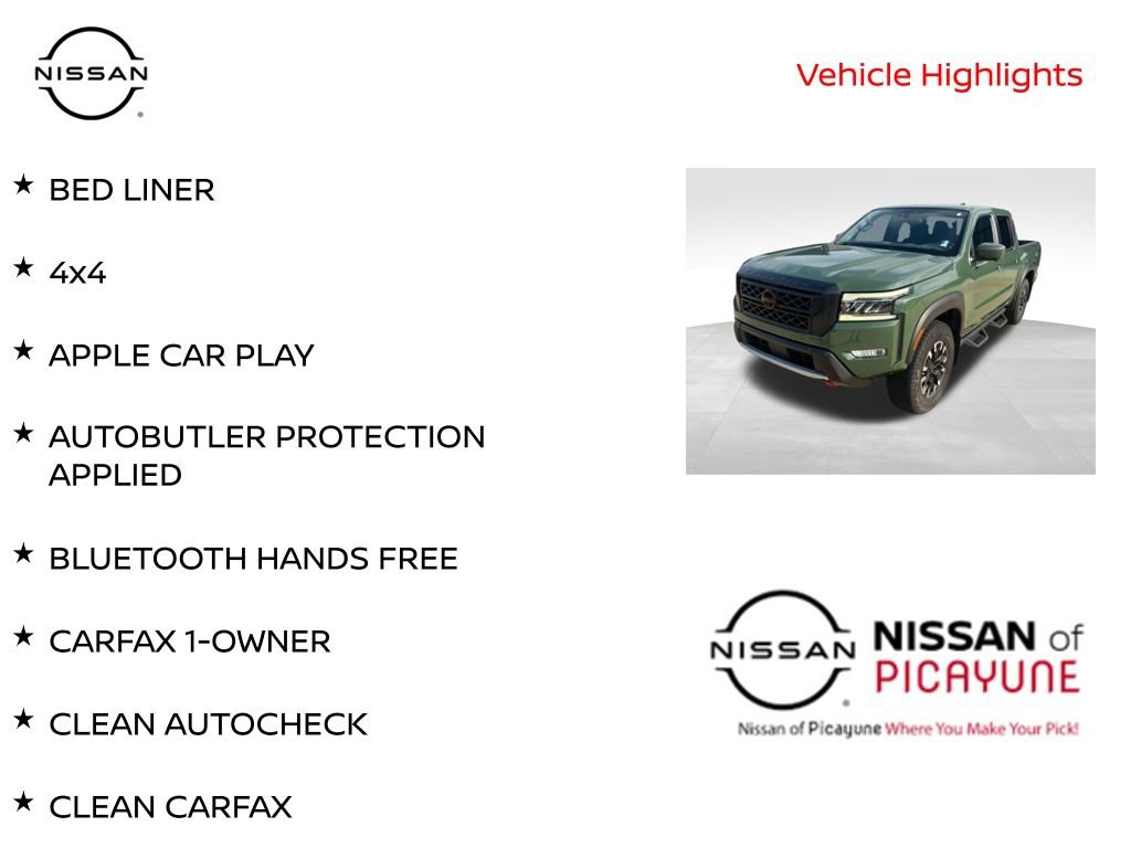 Used 2023 Nissan Frontier PRO-4X w/ Pro Convenience Package AWD/4WD image 12