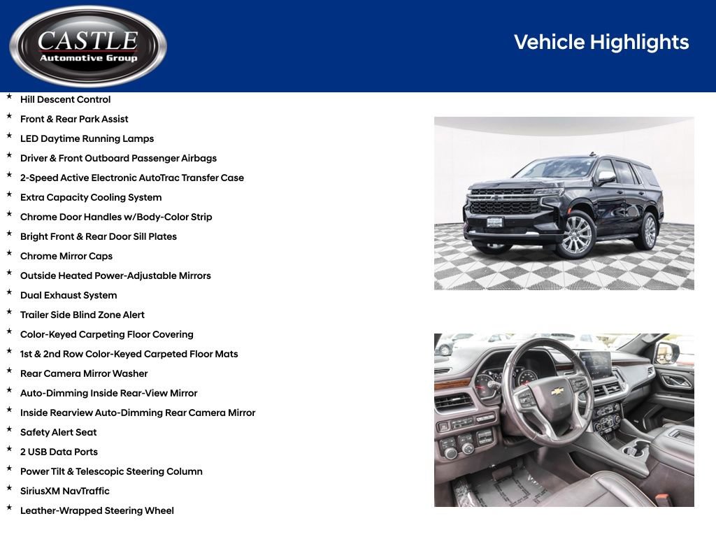 Used 2021 Chevrolet Tahoe Premier w/ Premium Package AWD/4WD image 13