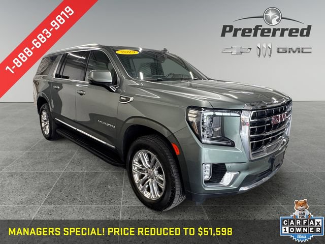 Certified 2023 GMC Yukon XL SLT w/ SLT Luxury Package AWD/4WD image 1
