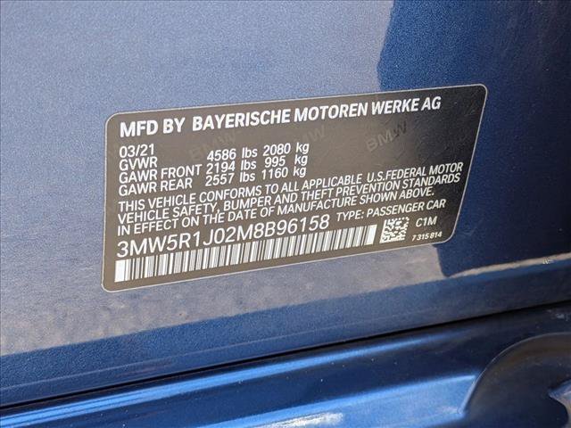 Used 2021 BMW 330i Sedan w/ Convenience Package RWD image 25