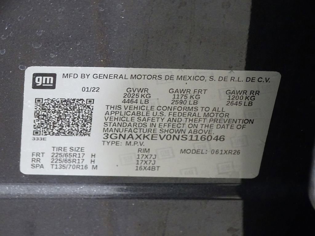 Used 2022 Chevrolet Equinox LT image 19