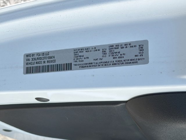 New 2026 RAM ProMaster 2500 w/ Cold Weather Group FWD image 23