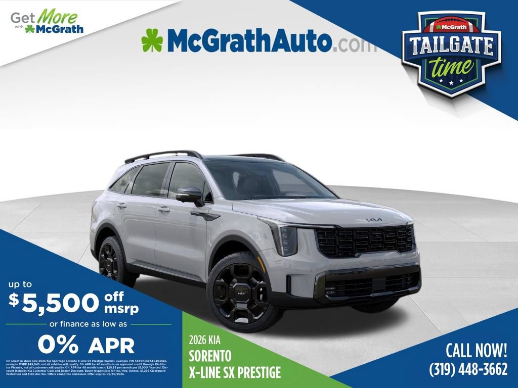 New 2026 Kia Sorento SX Prestige