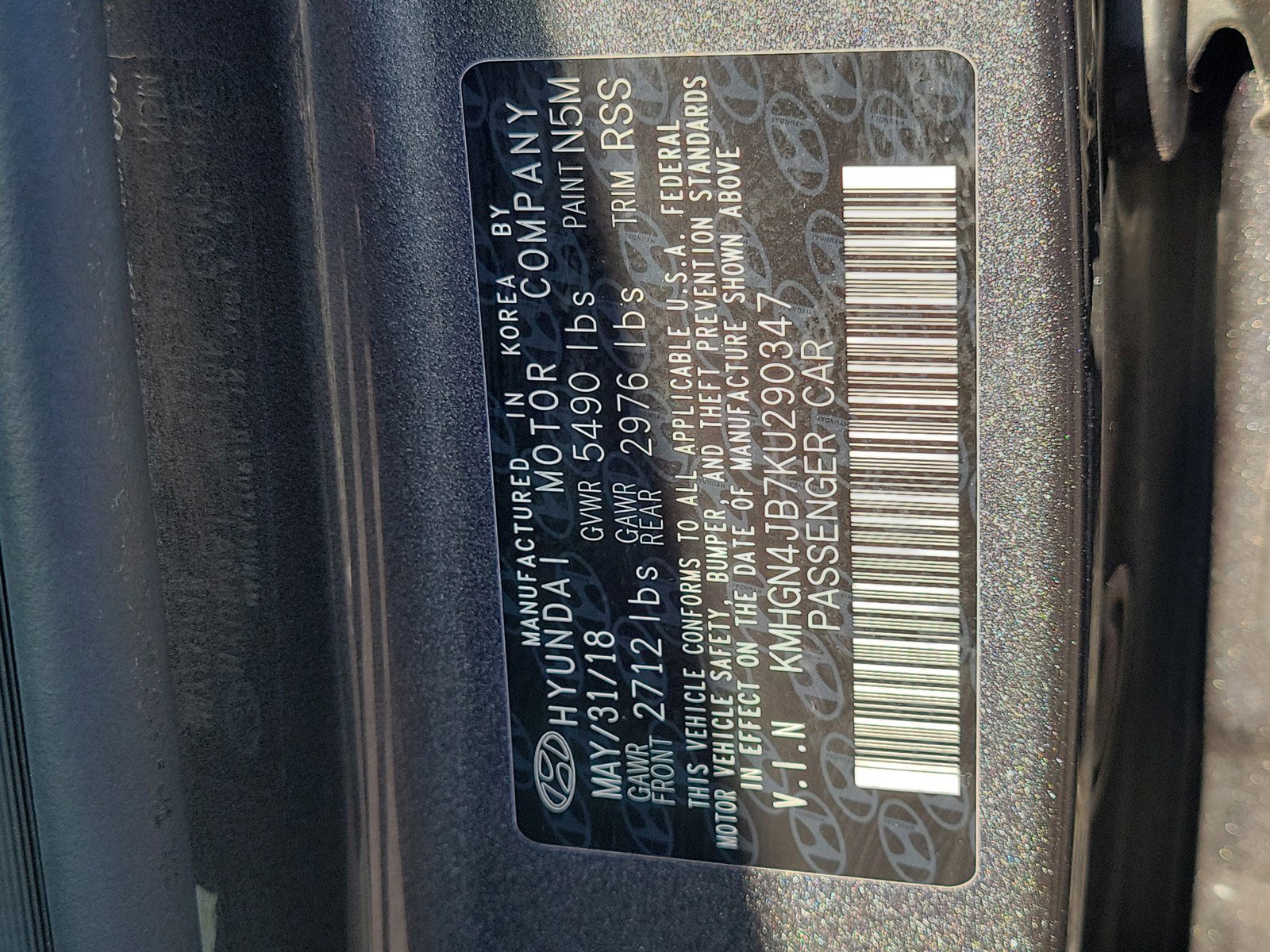 Used 2019 Genesis G80 3.3T Sport image 33