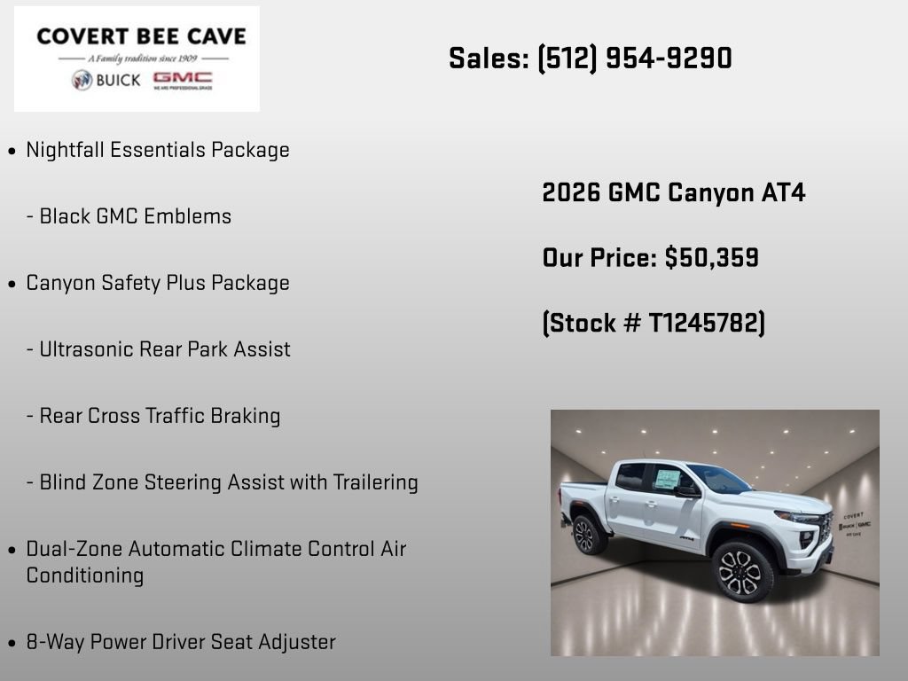 New 2026 GMC Canyon AT4 w/ AT4 Premium Package AWD/4WD image 30
