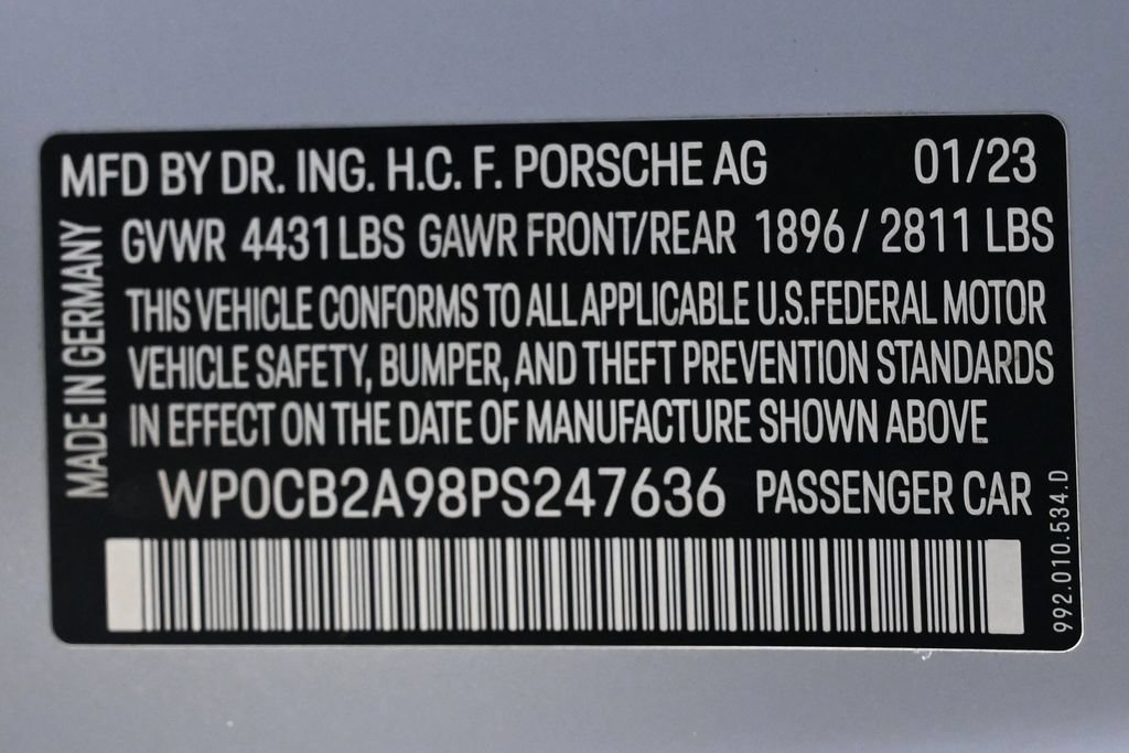 Certified 2023 Porsche 911 Carrera S RWD image 28