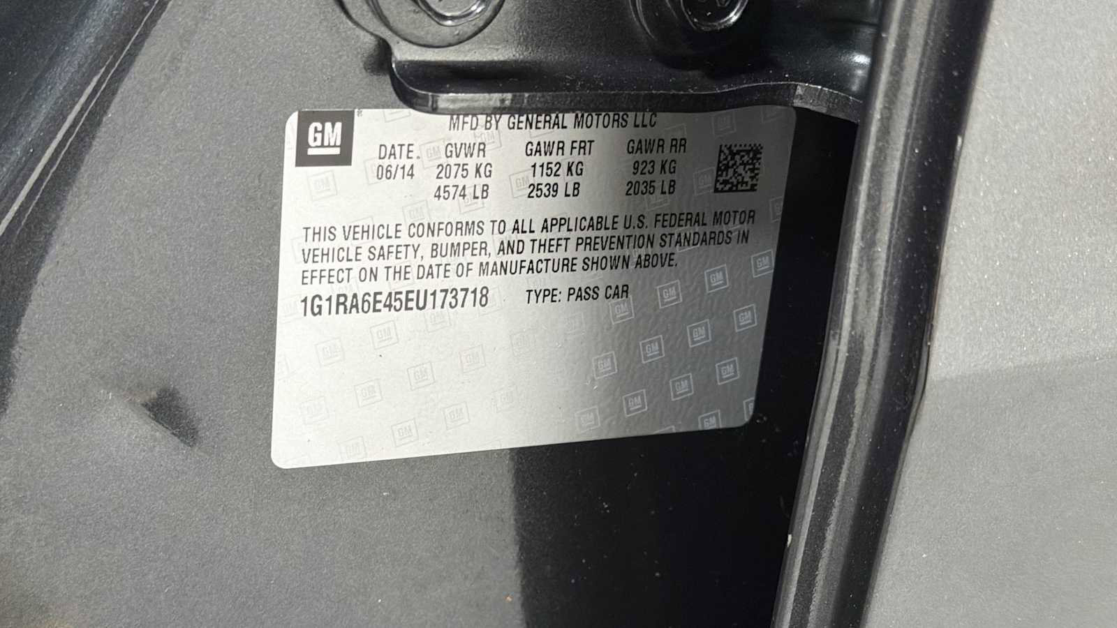 Used 2014 Chevrolet Volt w/ Enhanced Safety Package 1 FWD image 11