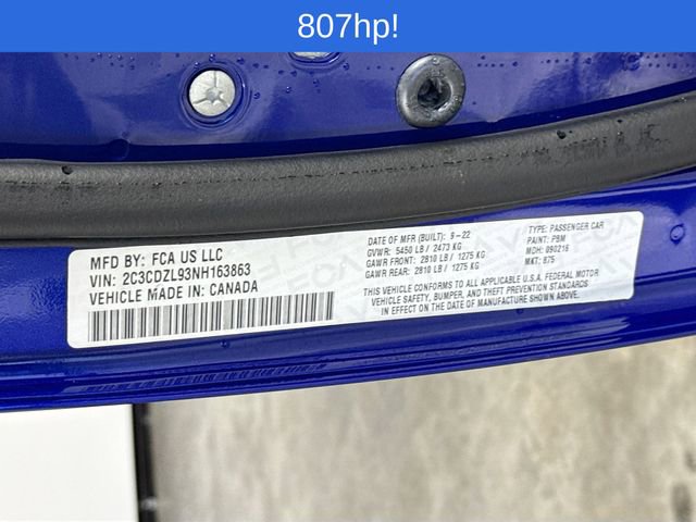 Used 2022 Dodge Challenger SRT Hellcat image 31