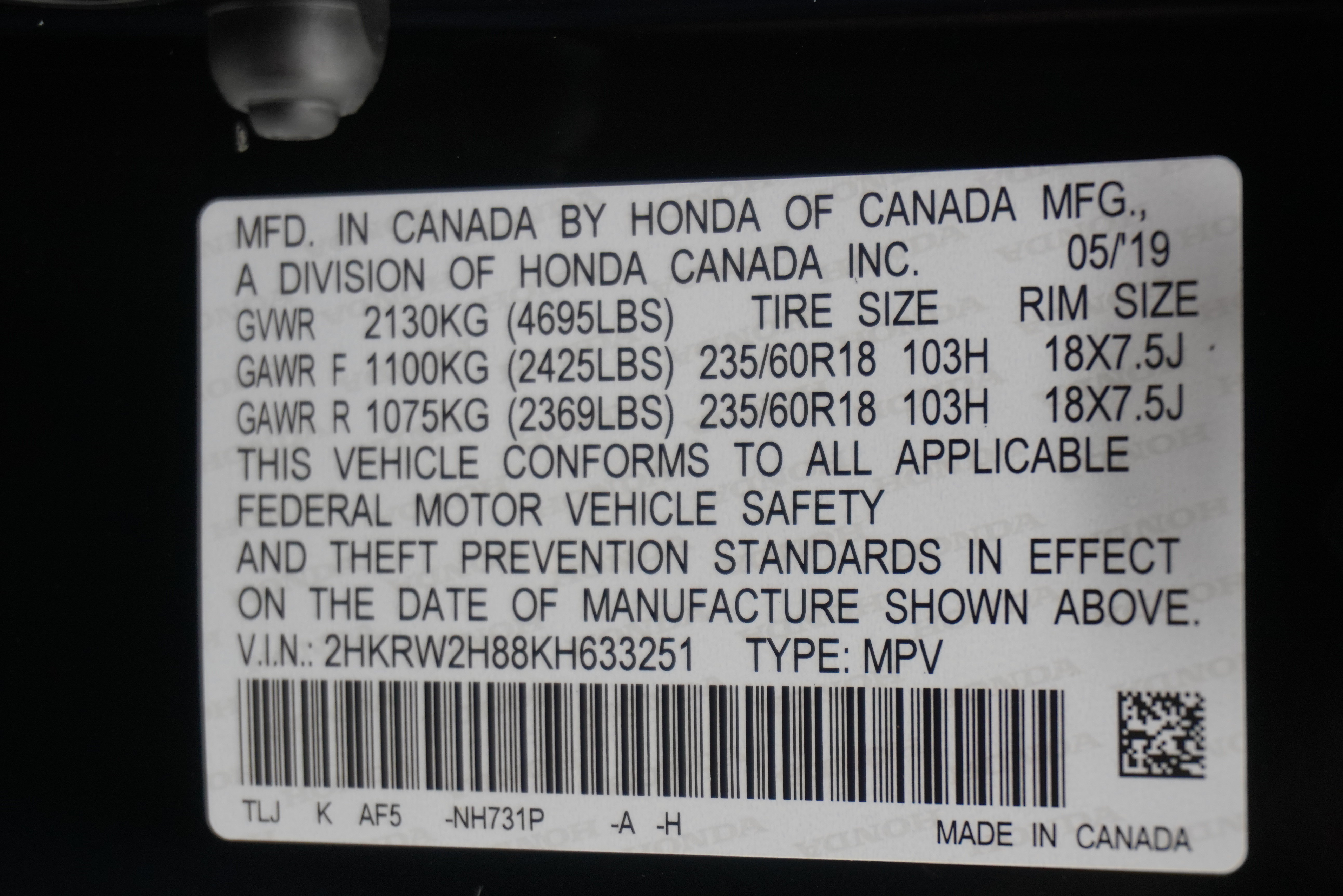 Used 2019 Honda CR-V EX-L image 33